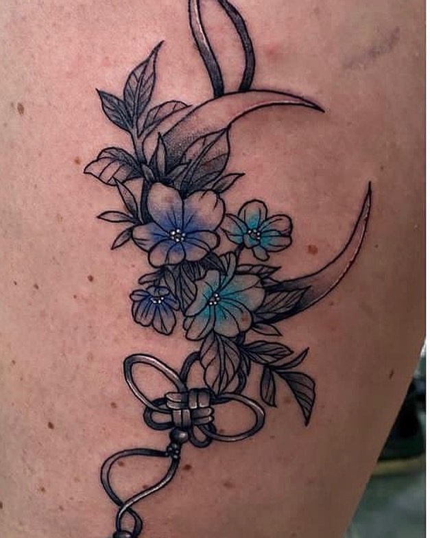 flower-moon-tattoo